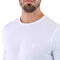 T-shirt en Jersey de Pur Coton Peigné Blanc