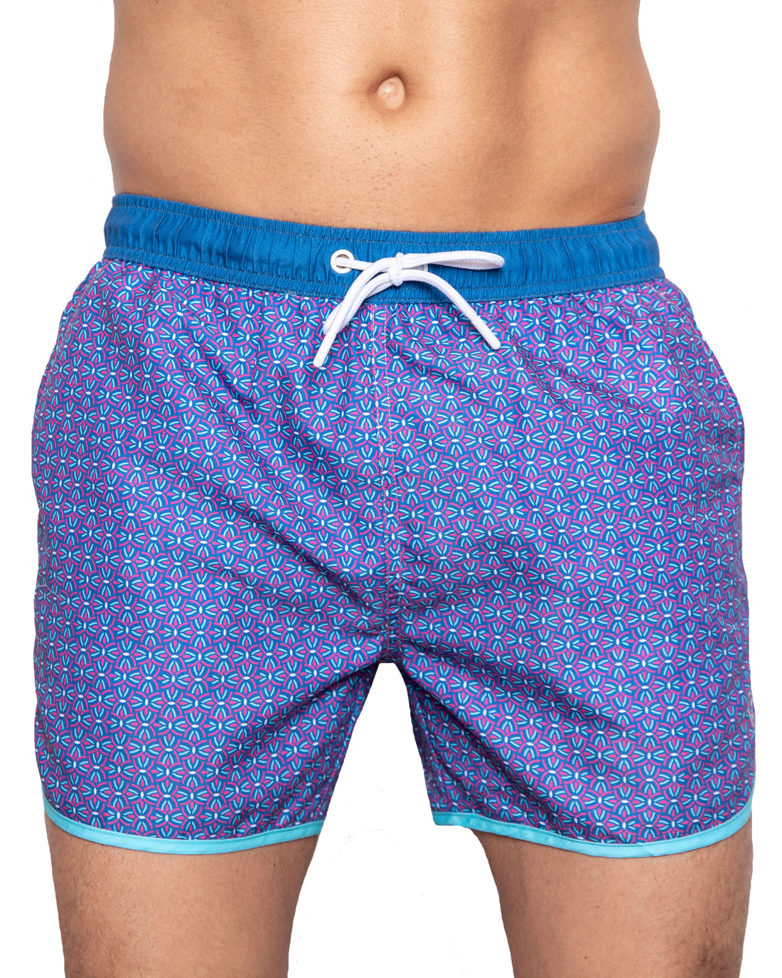 Short de bain imprimé multicolore INDIGO 930