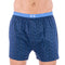 Lot de 2 Caleçons en Popeline Pur Coton Bleu Marine + Bleu