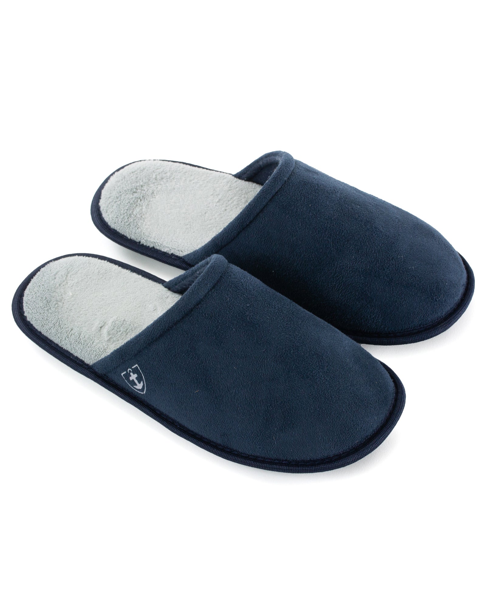 Chaussons homme intérieur polaire Marine F930 - Main Image