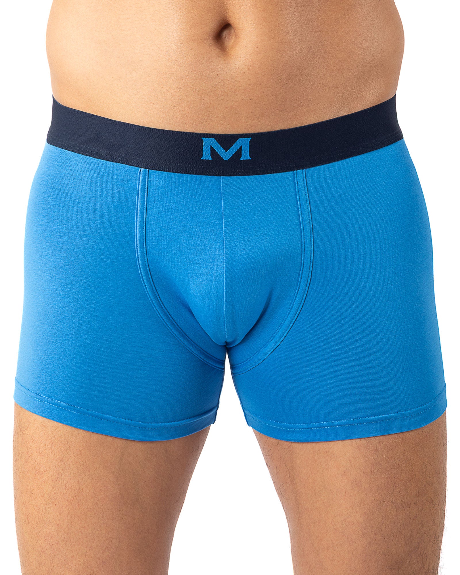 Set van 3 biokatoenen stretchshortys met hemelsnachtprint I204.3