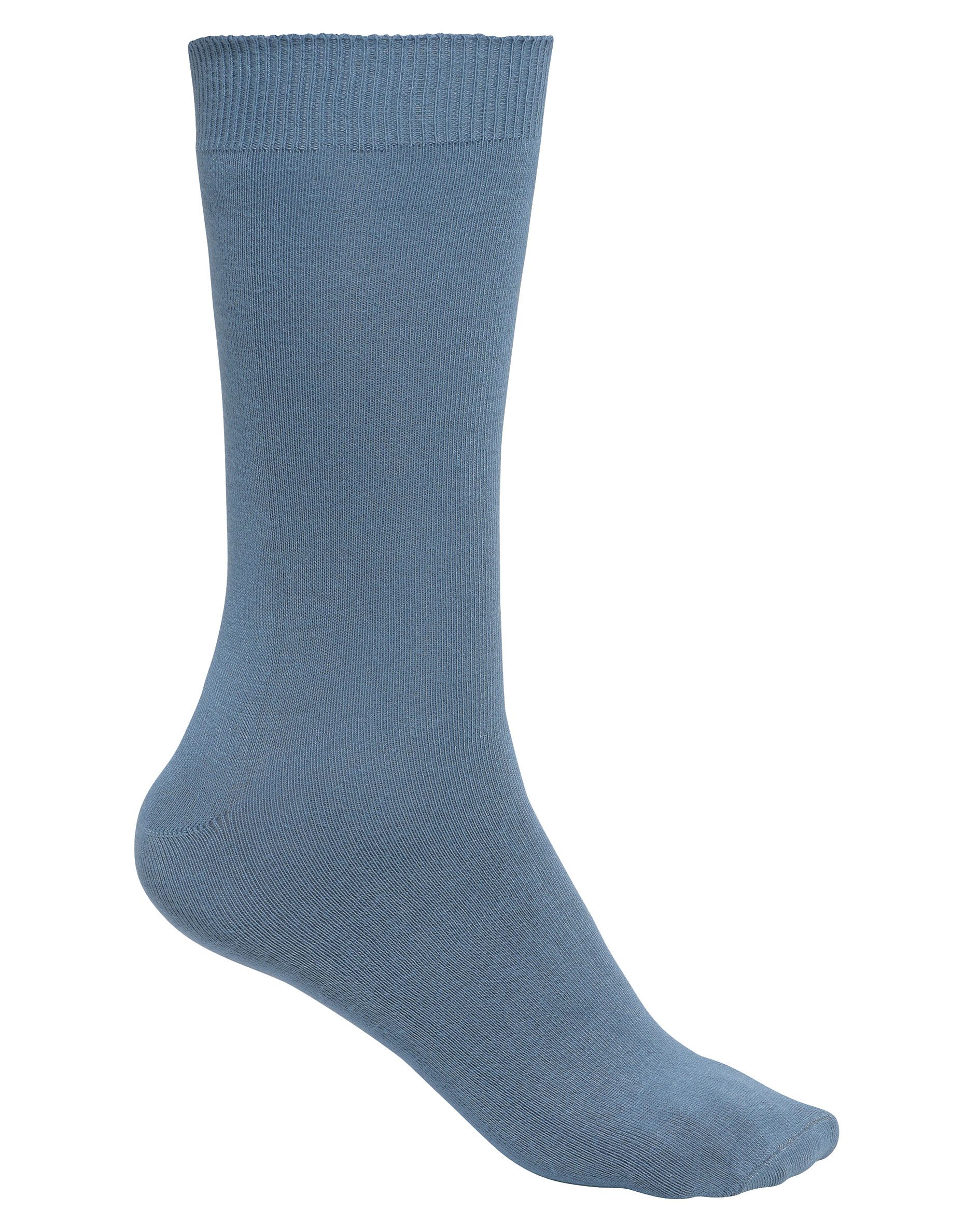 Chaussettes en laine homme - bleu jean