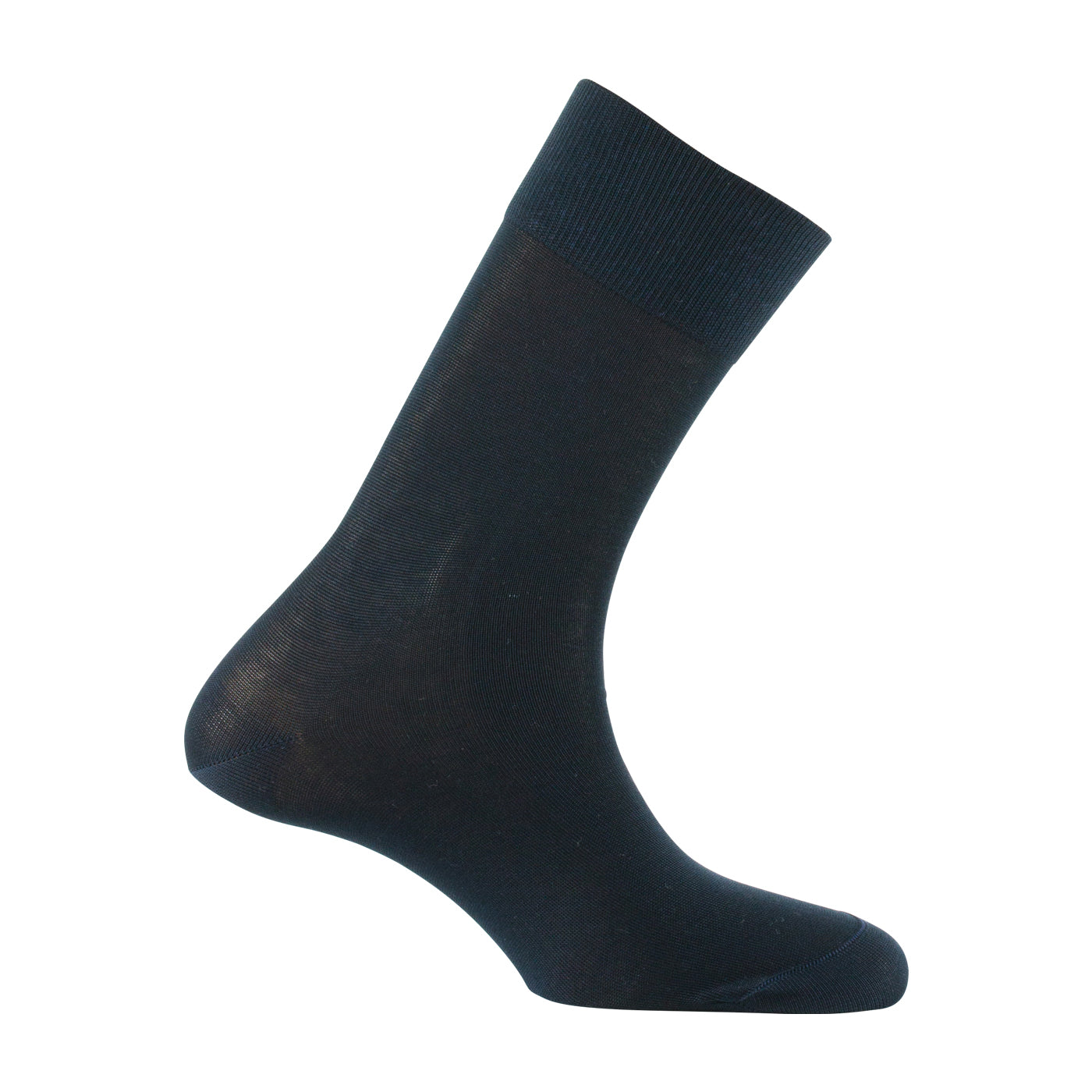Chaussettes à Bords non Comprimants Coton Majoritaire Marine 9002