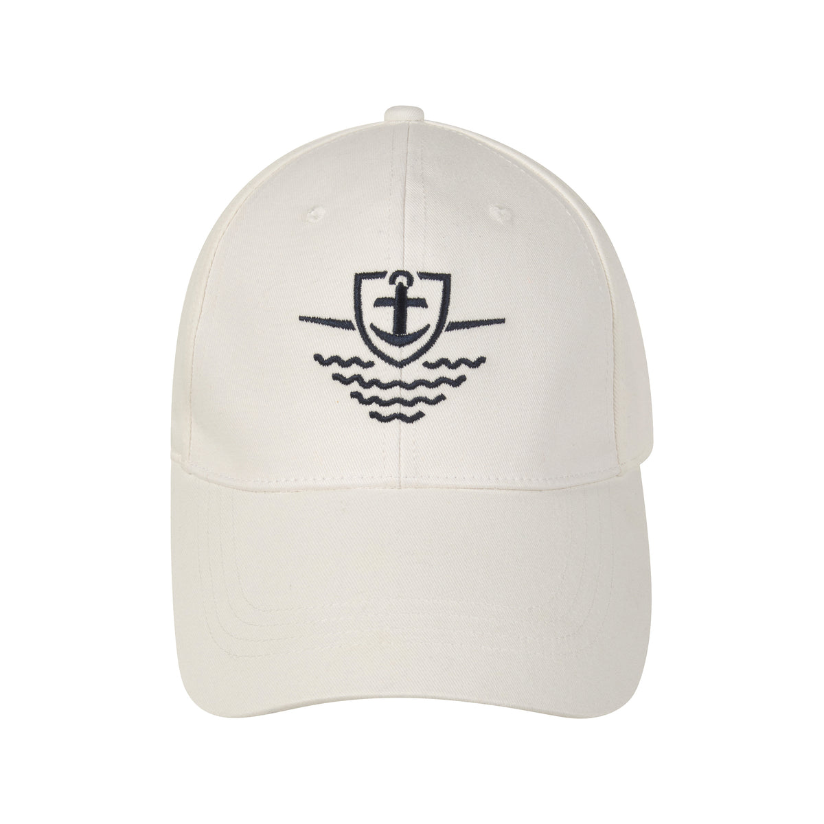 Casquette collector BLANC brodée Marine 954