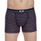 Set van 2 Bedrukte Katoenen Stretch Shorts Navy Blue