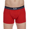 Set van 2 Bedrukte Katoenen Stretch Shorts Navy Blue