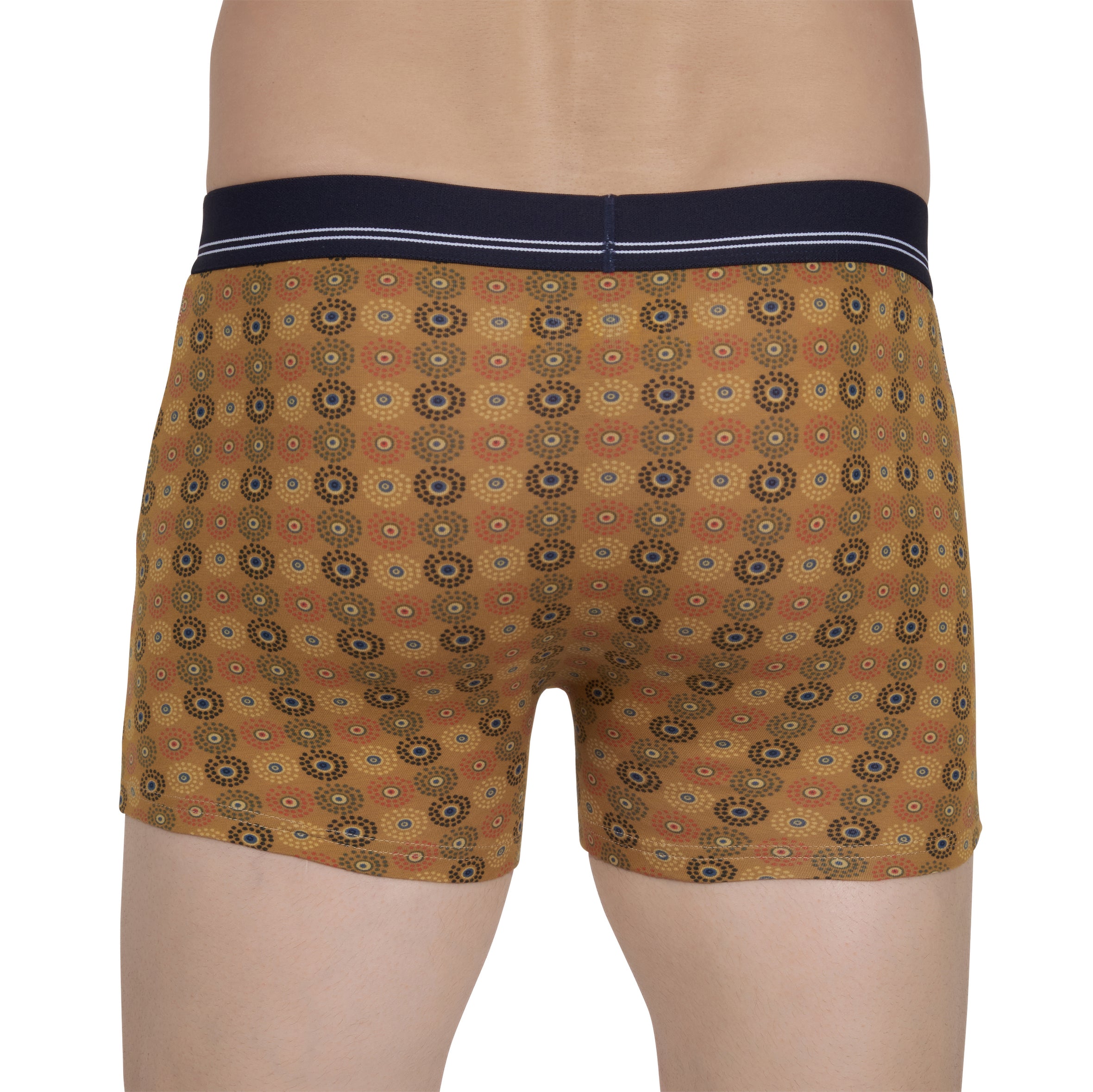 Lot de 2 Shortys en Coton BIO Stretch Safran et Anthracite B255.2