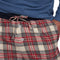 Flannelruit Binnenpak en Jersey MARINE katoen