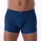 Lage taille slip Microvezel jacquard BLAUW