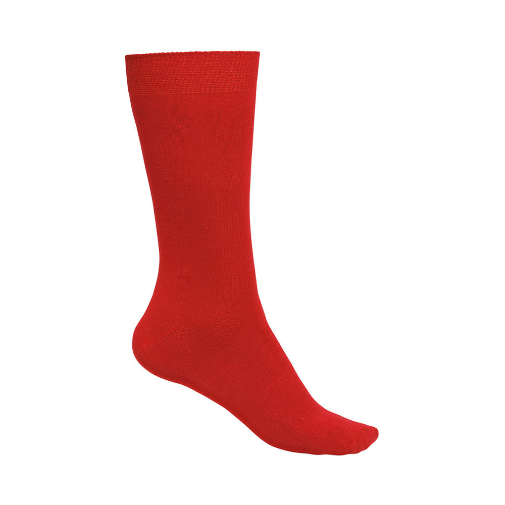 Chaussettes Bambou ROUGE 9001