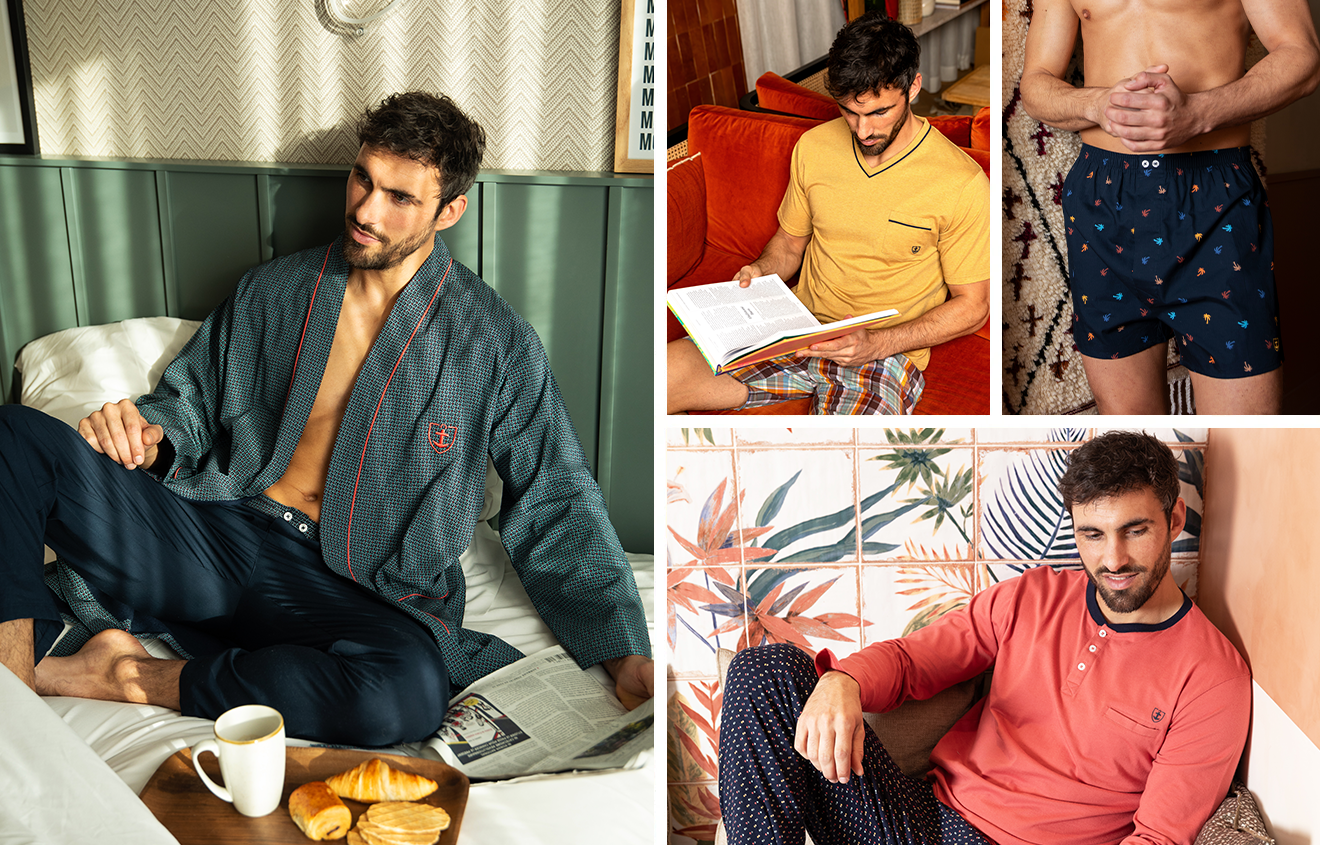 Pyjamas et sous-vêtements masculins : plutôt achat en ligne ou en boutique ?
