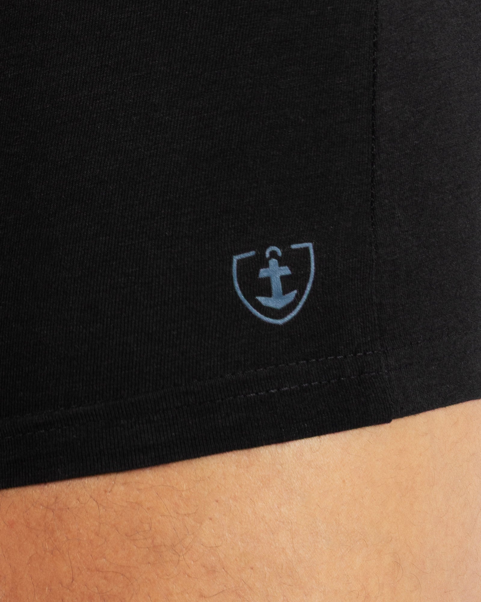 Zwarte Bamboe Short