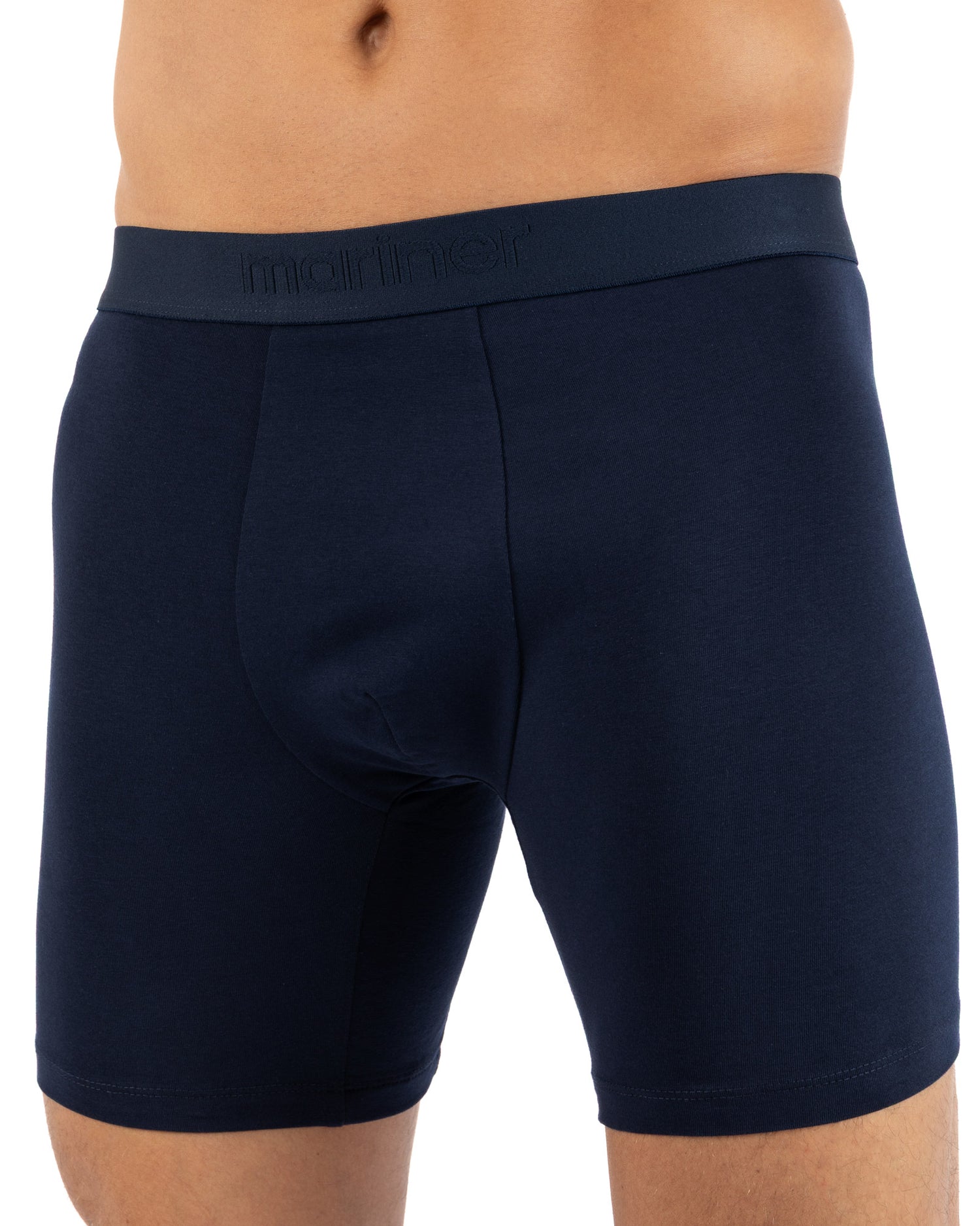 Open Lange Shorts Katoen Stretch ZWART