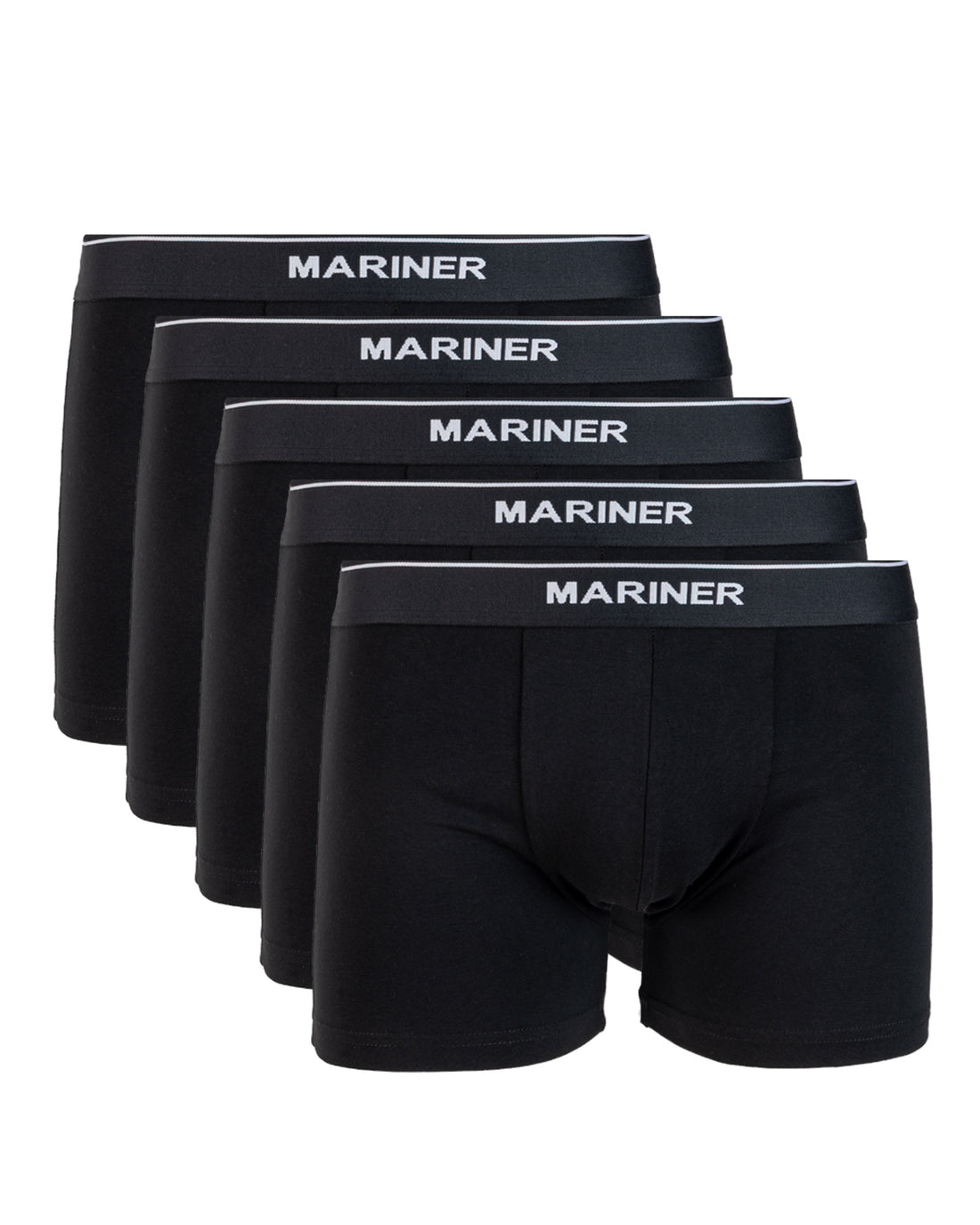 lot de 5 Shortys en Coton BIO Stretch Noir 2027.5