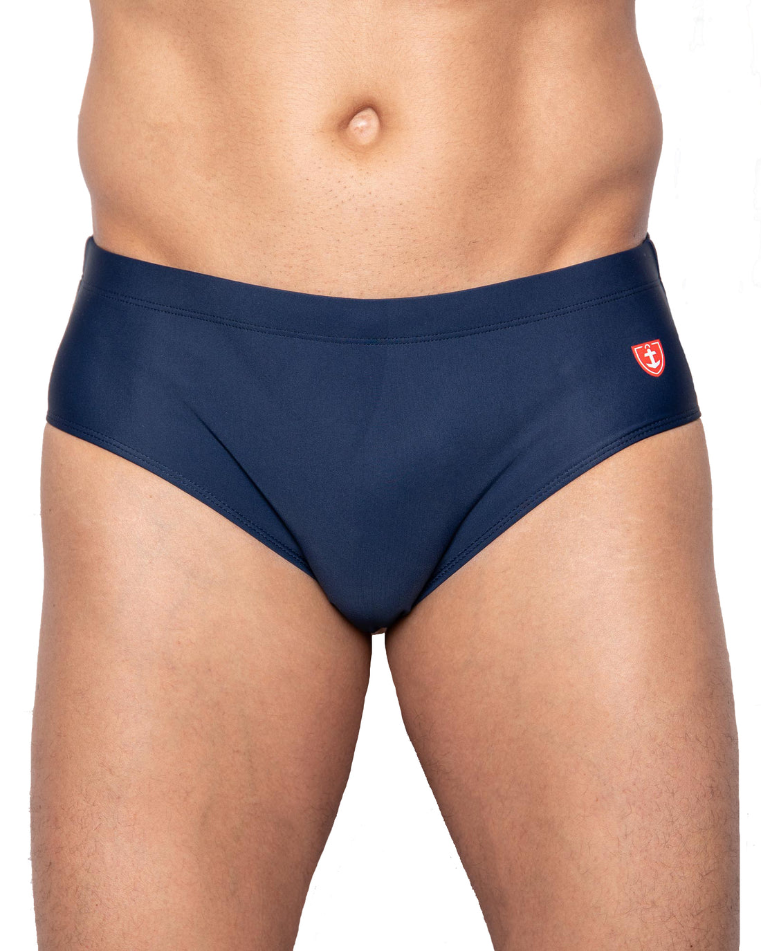 Slip de bain Stretch uni MARINE 936