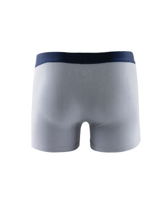 Pack of 2 Plain Shorties in MOUSE GRAY and BLUE Stretch Cotton