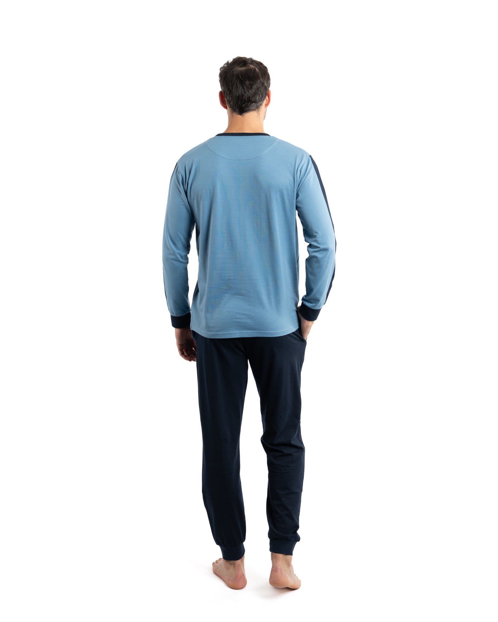 Pantalon De Pyjama Homme Longue Taille En Modal - Coupe Ample élastiquée - Doux, Confortable Et Respirant - Pour Maison Et Détente