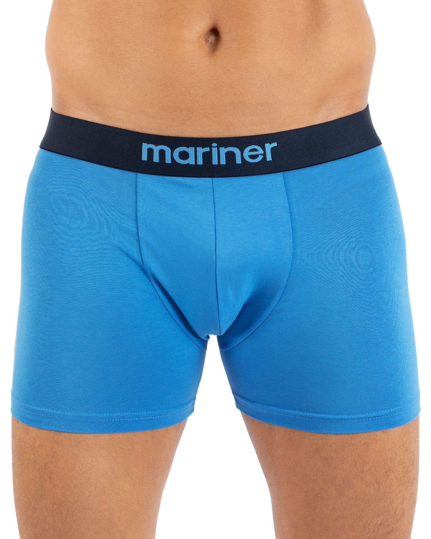 packs de 3 Boxers en Coton BIO Stretch mer-anthracite-marine imprimé J210.3
