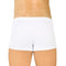 Witte Short: Katoenen Stretch Gebreide rand 