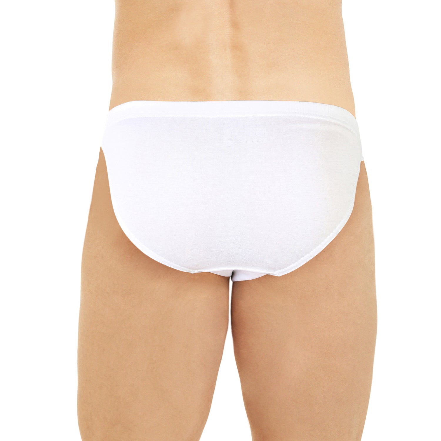 Mini slip en Jersey de Coton Mercerisé   EDMOND  Blanc