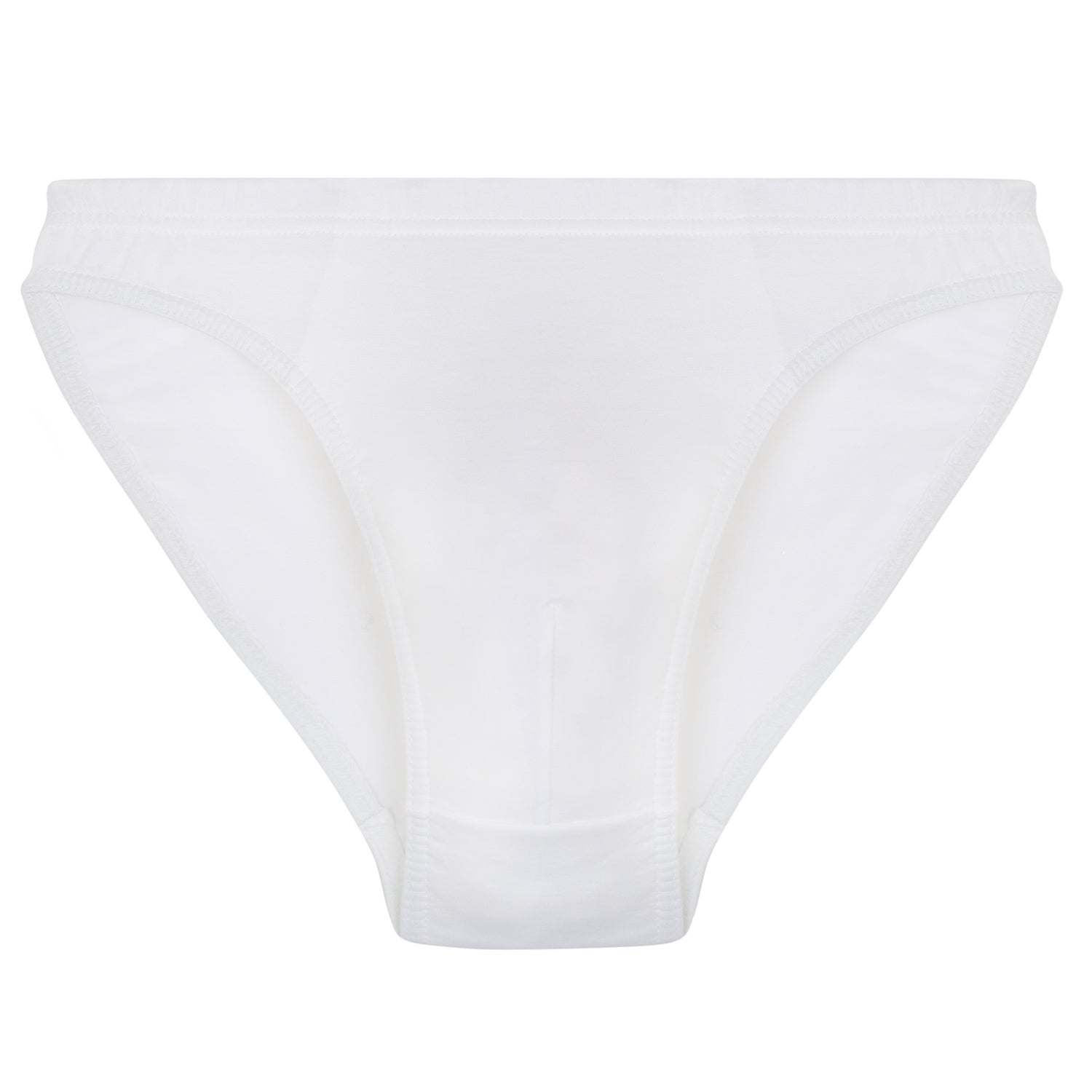 Mini slip en Jersey de Coton Mercerisé   EDMOND  Blanc