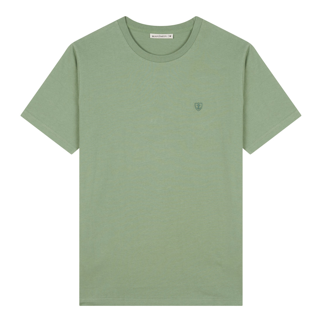 T-shirt in Pure Combed Cotton Jersey KHAKI