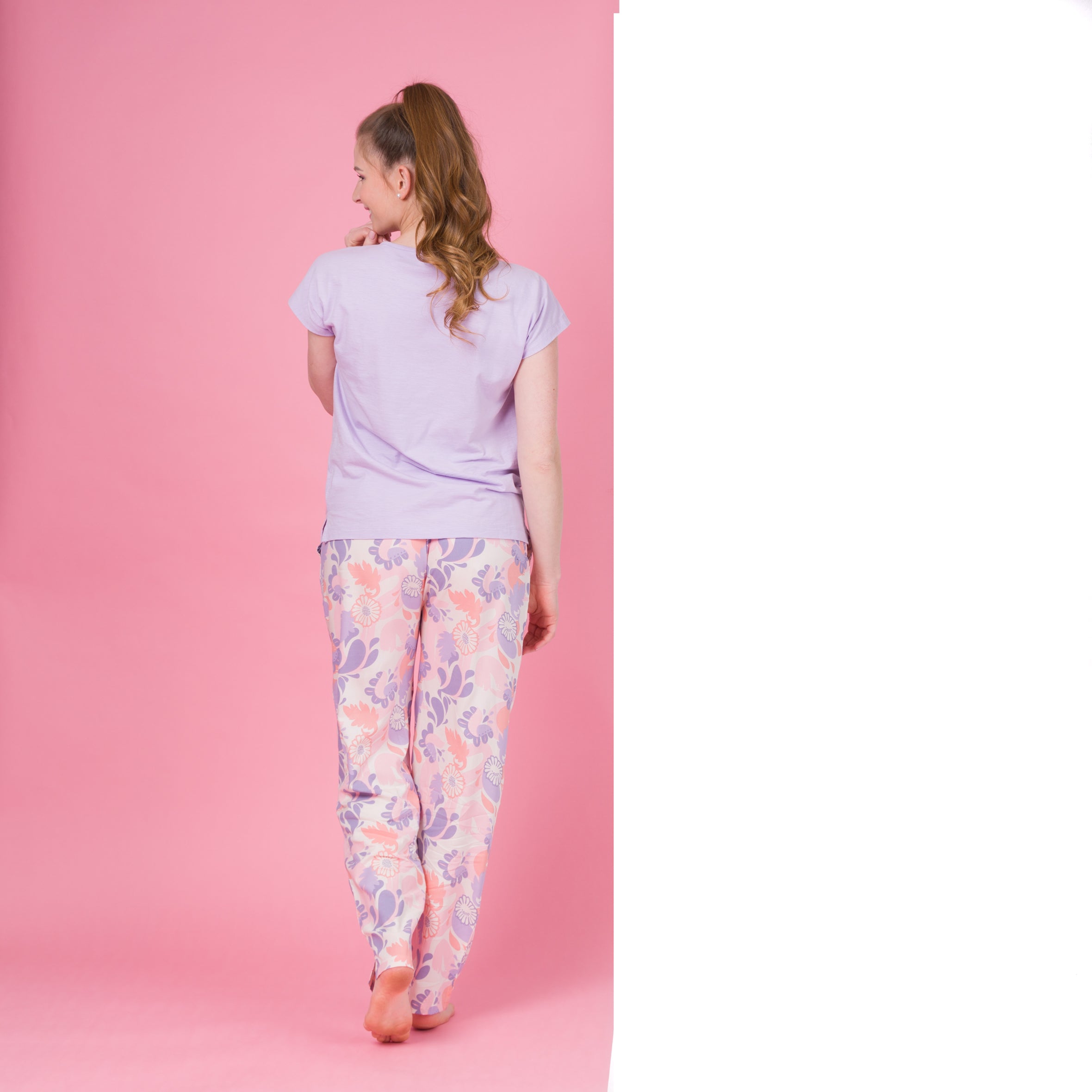 Pantalon pyjama femme online coton